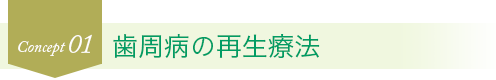 歯周病の再生治療