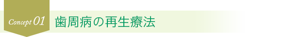 歯周病の再生療法